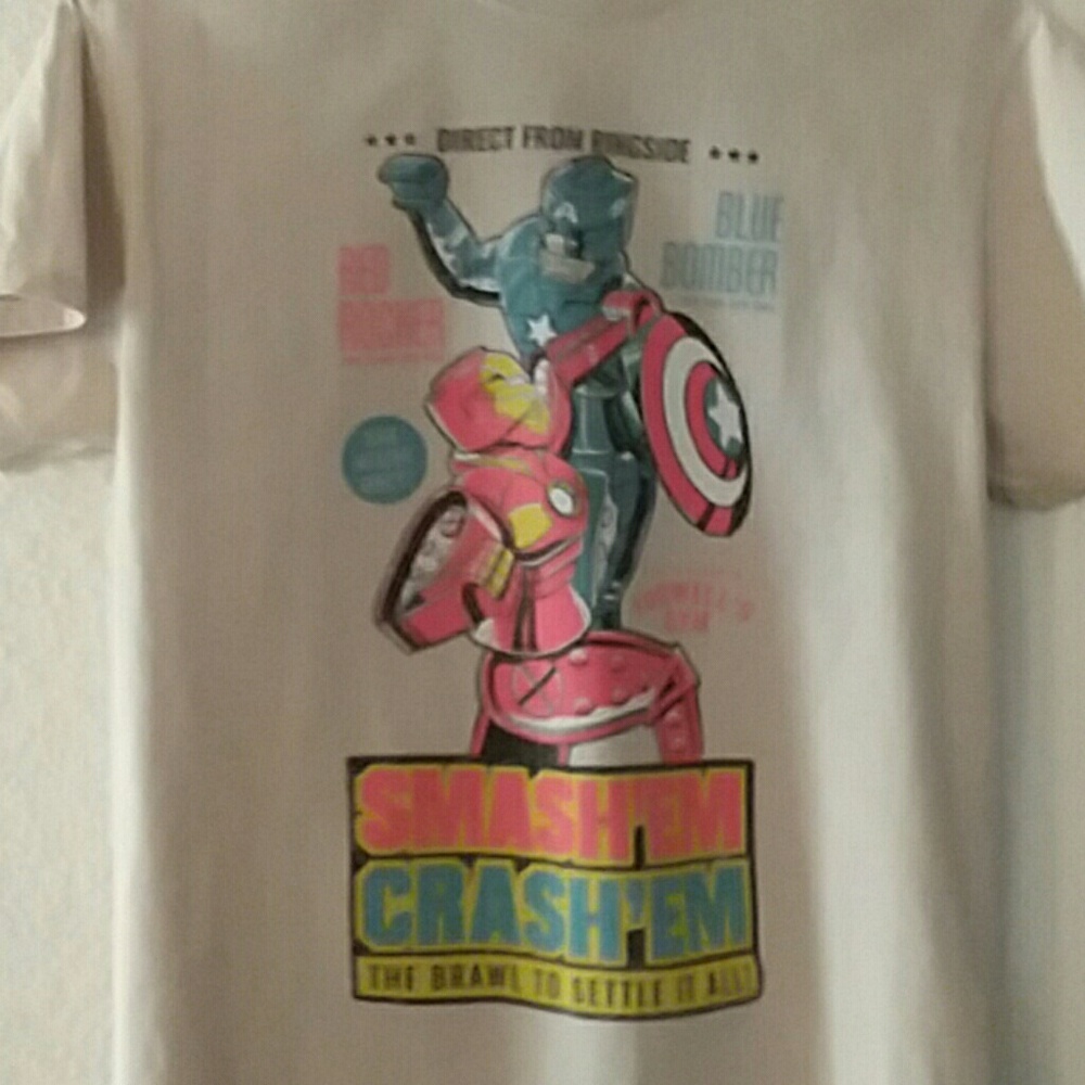 Iron Man Captain America shirt